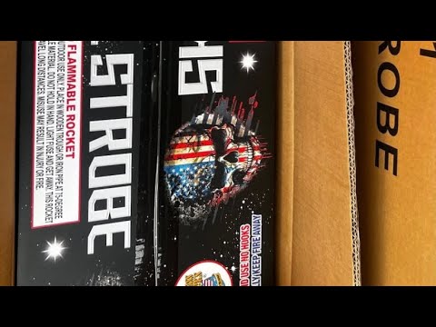 Skull Strobe Rocket Firework By World Class (Area 51 Demo Day 2025)