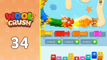 Wool Crush: Yarn Color Sort Level 34