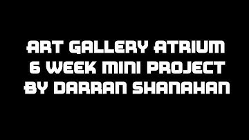 Ue4 Environment art - Art gallery atrium