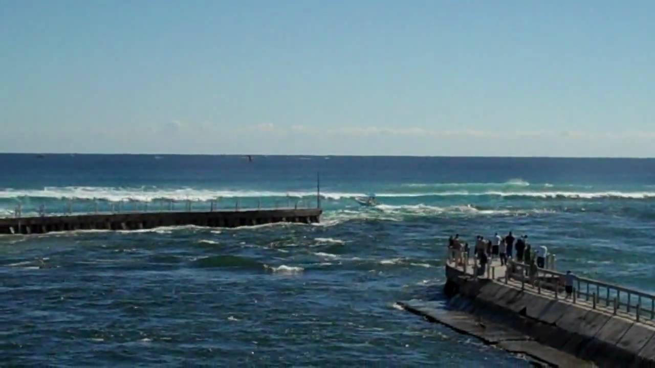 Boat Goes Vertical At Boynton Inlet You