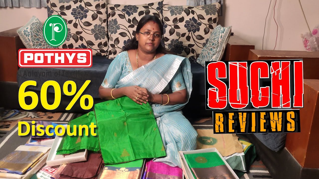 60 Discount Pothys shopping Discount Silk Saree Collection Suchi