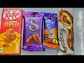 ASMR: Unboxing a Giant Mystry Box Full of Candy 🍬 chocolate rainbow lollipop 🍭 Satisfying videos 💞