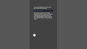 Nohup is not writing log to output file #shorts