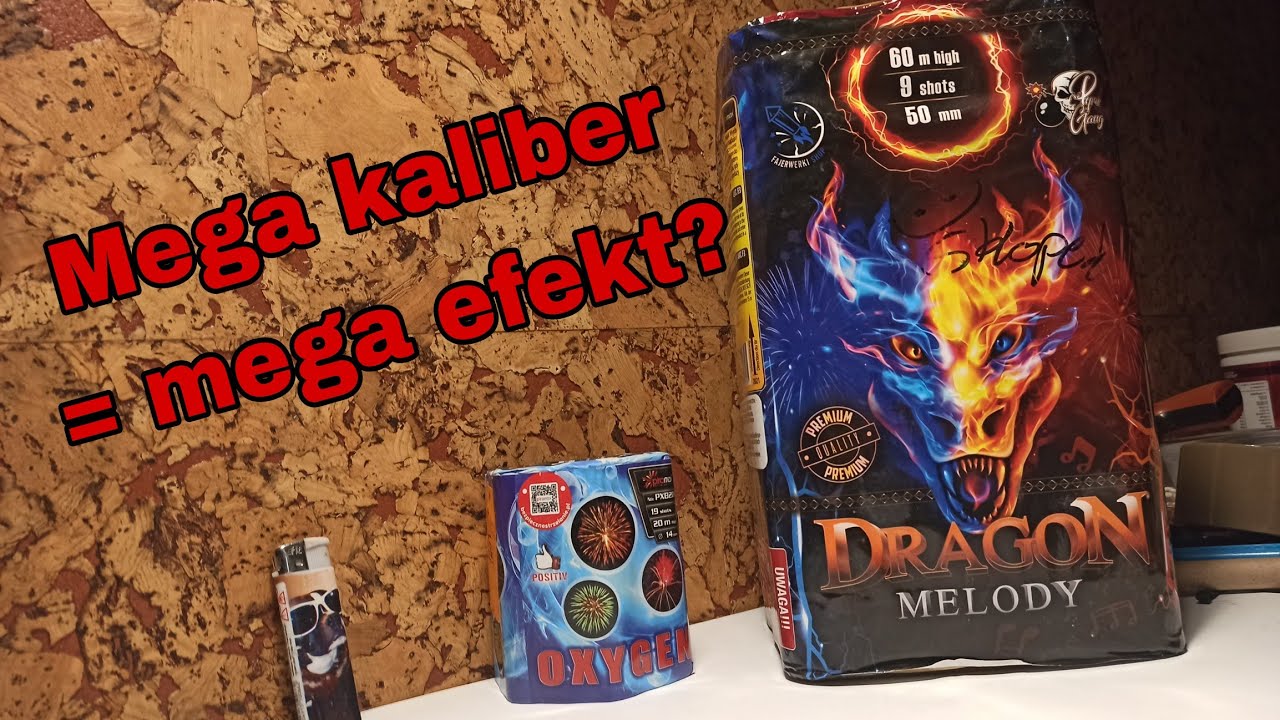 TEST MEGA WYRZUTNI DRAGON MELODY od Piromaxa! 💥 Kaliber 50mm / 2