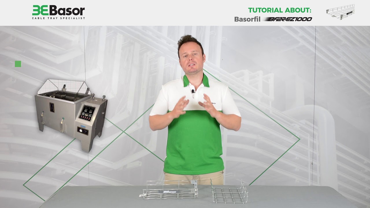 Tutorial  about the coating EZ1000 for the basket tray Basorfil BF2R