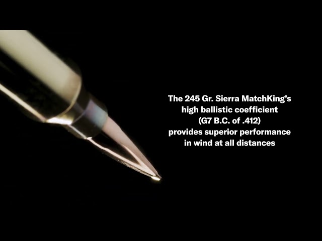 New for 2025- .300 Norma Magnum 245 Gr. Sierra MatchKing New for 2025- .300 Norma Magnum 245 Gr. Sierra MatchKing