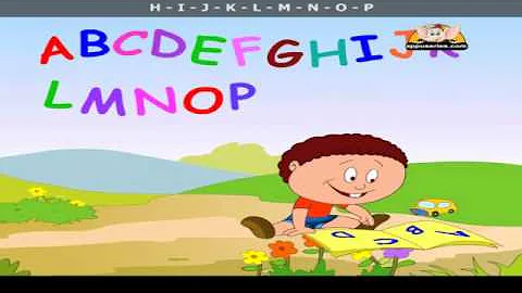 The Alphabet Song - Nursery Rhyme