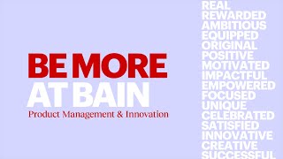 Product Management & Innovation at Bain | Isabel