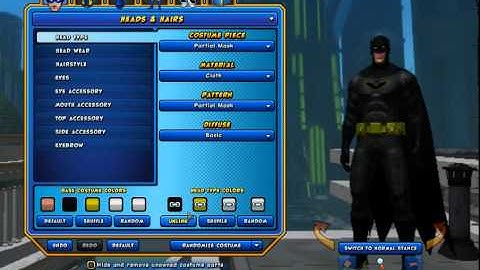 batman champions online character creation part 3