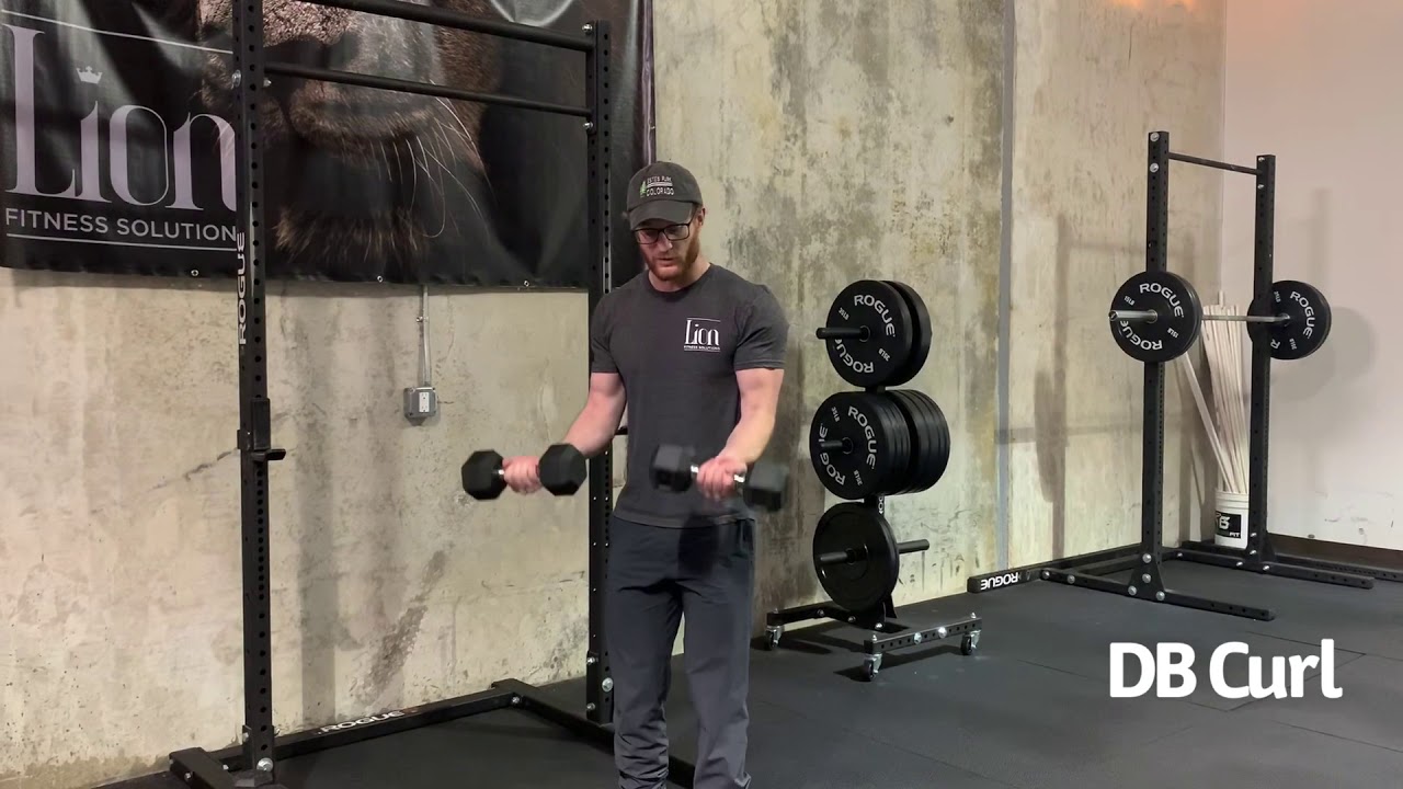 Db Curl Machine DB Curls Instructions - YouTube