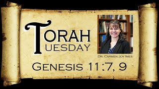 Torah Tuesday - Genesis 11:7, 9
