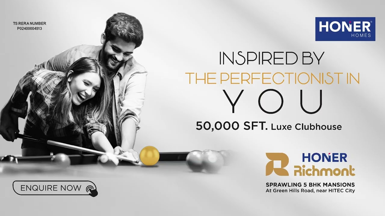Honer Richmont Near HITEC City, Hyderabad - Inspired by the perfectionist in you