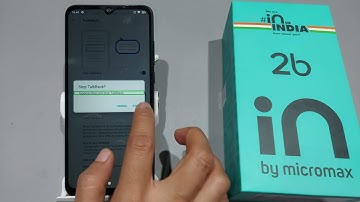 How to fix talkback problem in micromax in 2b | Micromax in 2b me talkback kaise band karen