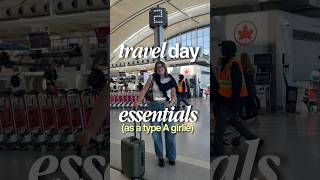 My travel day essentials (what I need to bring in my personal item on the plane) ✈️