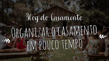 Como organizar uma festa de casamento em um mês?
