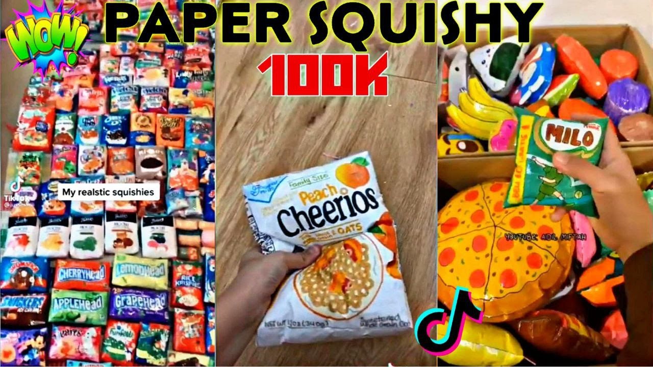 🌸PAPER SQUISHY - 🌼 BEST TIKTOK COMPILATION 2024🌷 #30 