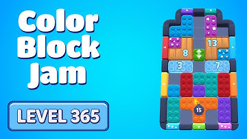 Color Block Jam Level 365 Solution Walkthrough