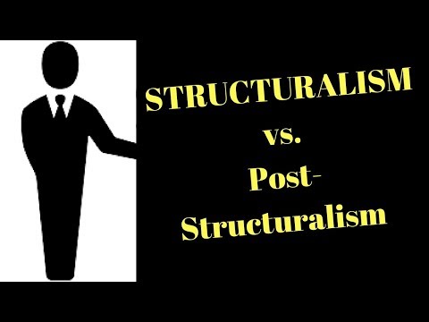 Video: Hvad er forskellen mellem strukturalisme og poststrukturalisme?