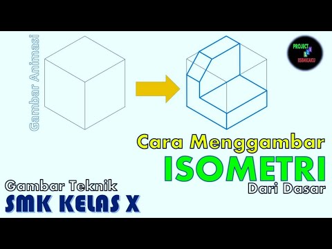 Video: Cara Menggambar Isometrik
