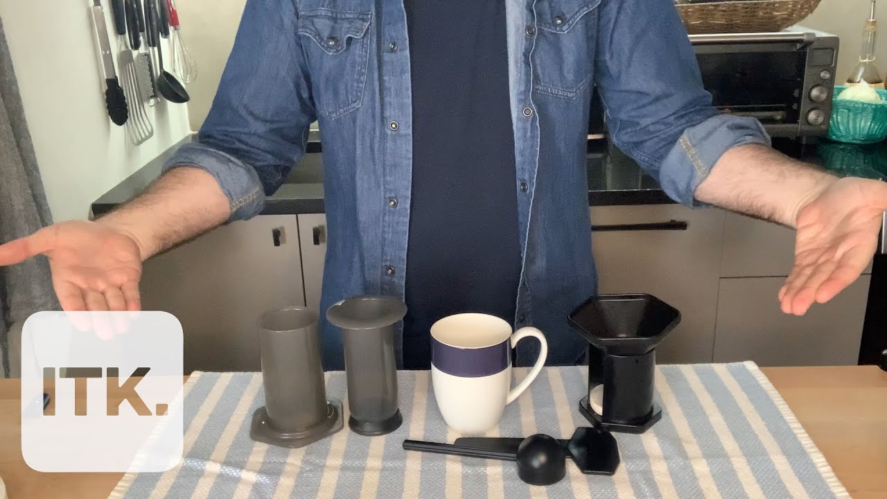 How to make the best, smooth cup of aeropress coffee • The Healthy Toast