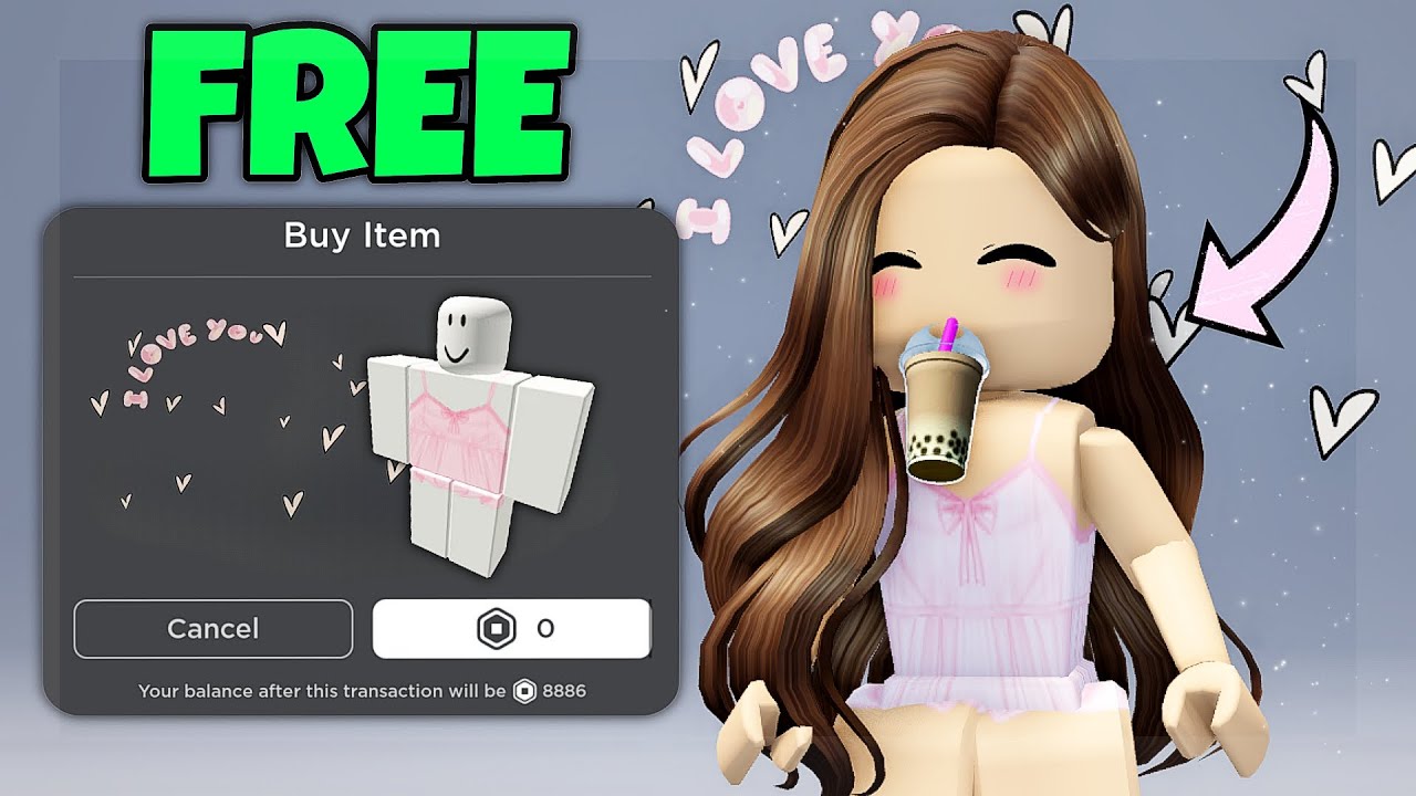 0 ROBUX AVATAR ROBLOX! FREE HAIR - YouTube