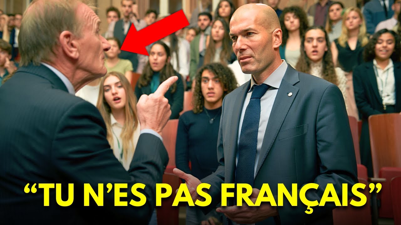 Un Historien Accuse Zidane D’Ignorer L’Histoire Française – Sa Réponse Va Vous Surprendre
