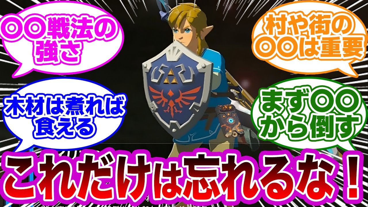 ブレワイで学んだティアキンに活かしたいことに対するみんなの反応集【ゼルダの伝説　反応集】
