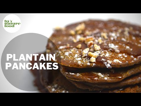 Plantain pancakes I How to make Caribbean pancakes