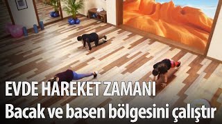 Evde Hareket Zamanı 25. Bölüm - Havluları kullanarak bacak ve basen bölgesini çalıştır