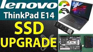 How to Upgrade Storage SSD-HDD for Lenovo ThinkPad E14 Laptop | Step by Step