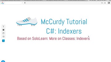 C#: Very Basic Indexers Example + Sample Code