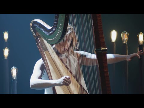 J.S. Bach: Fuga: Allegro (Sonata No.1 BWV 1001) - Valérie Milot, harp/harpe