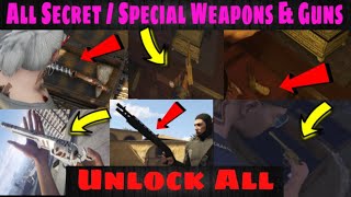 LOCATION OF ALL RARE AND SECRET WEAPONS IN GTA 5 