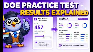 DOE SHSAT Practice Test Results Explained | Score Breakdown Tool (2026)