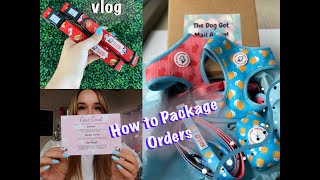 VLOG: New Fabric Cutting Table and How we package orders!