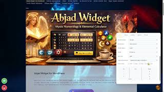 Abjad Widget - WordPress Plugin