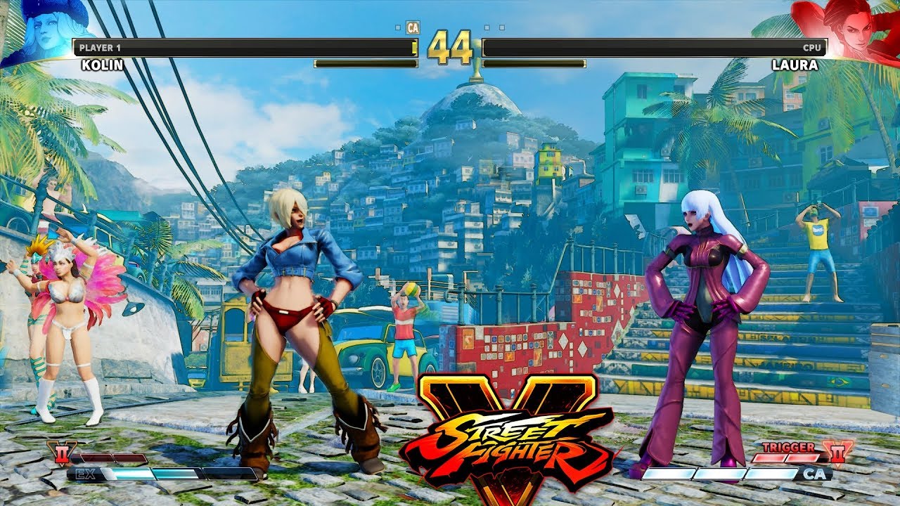 Street Fighter V AE Kolin vs Laura PC Mod