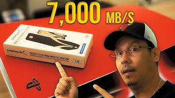 Sabrent Rocket 4 Plus PS5 Heatsink Installation and Testing