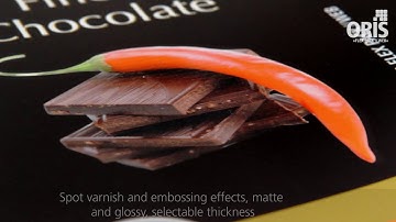 ORIS Flex Pack Web System SpotVarnish Embossing Original | RSG Solutions