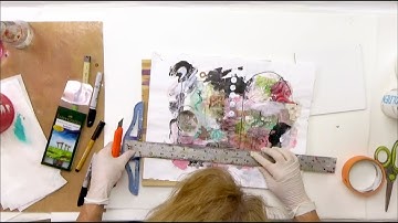 Finding Composition  - Mixed Media Techniques