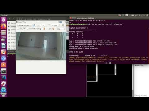 Controlling a 4 wheel-robot with ROS