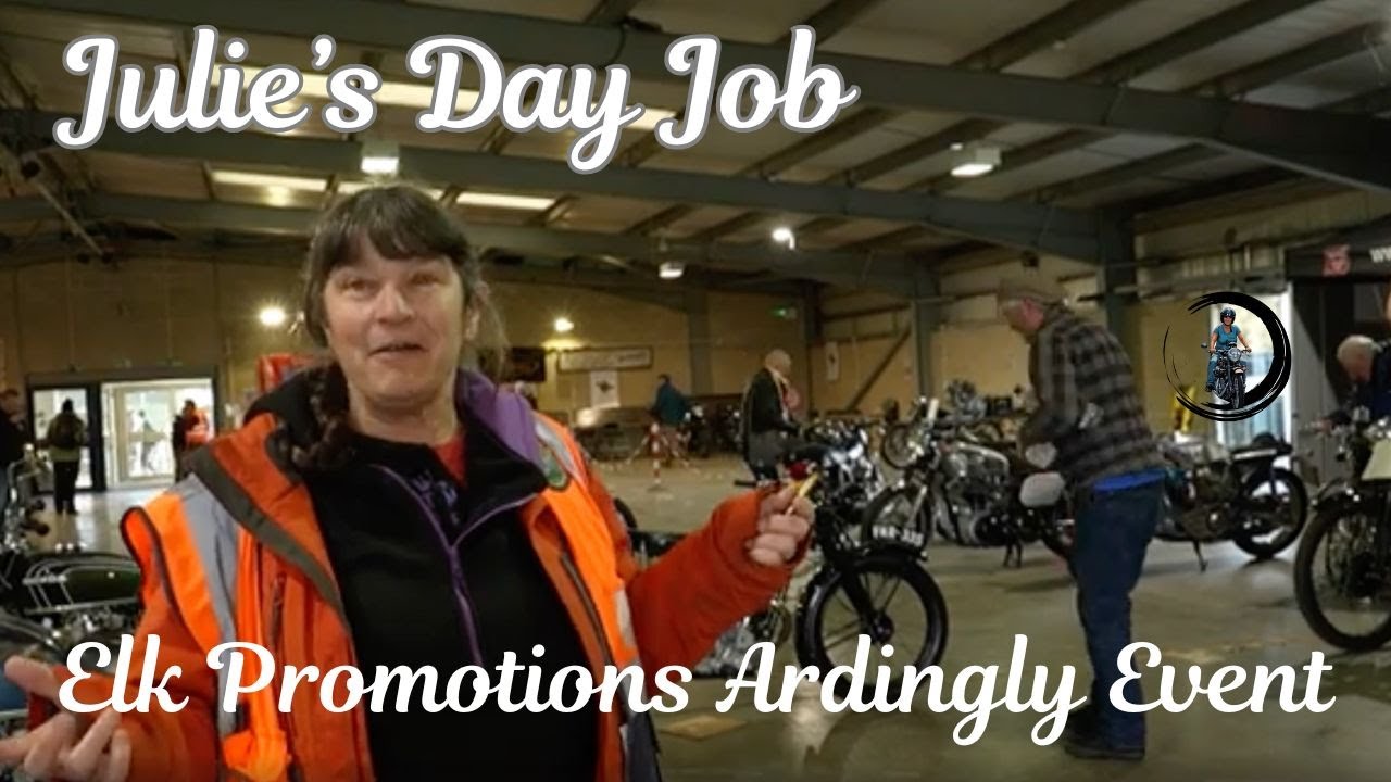 Работа Джули! Владелец Elk Promotions Classic Motorcycle Events