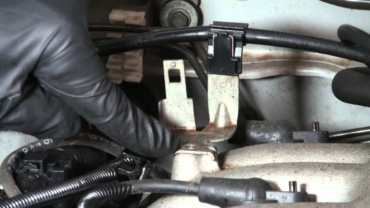 xterra knock sensor relocation p0325 code - YouTube 91 honda accord wiring diagram 