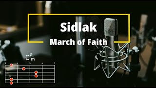 Video thumbnail of "Sidlak - March of Faith | Lyrics and Chords"