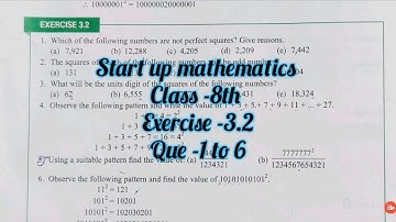 viva education class 8 maths solutions chapter 3 ex 3.2 | start up mathematics class 8 ch 3 ex 3.2