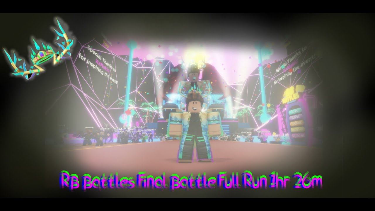 RB Battles Season 3 Final Battle Full Run | 1hr 26m | Roblox - YouTube