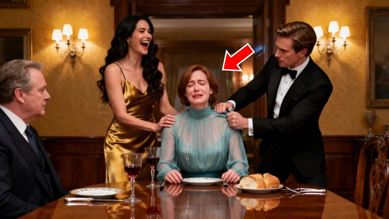 She Mocked the Wife’s Dress at Family Dinner — Then the Father-in-Law Shocked Everyone