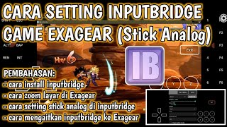 Cara Setting Inputbridge Exagear  (Stick Analog) Game Pad di Exagear