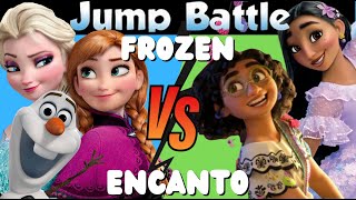 Frozen vs Encanto Freeze Dance Jump Battle | Brain Break | Just Dance screenshot 5