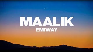 EMIWAY - MAALIK (Lyrics) ♪